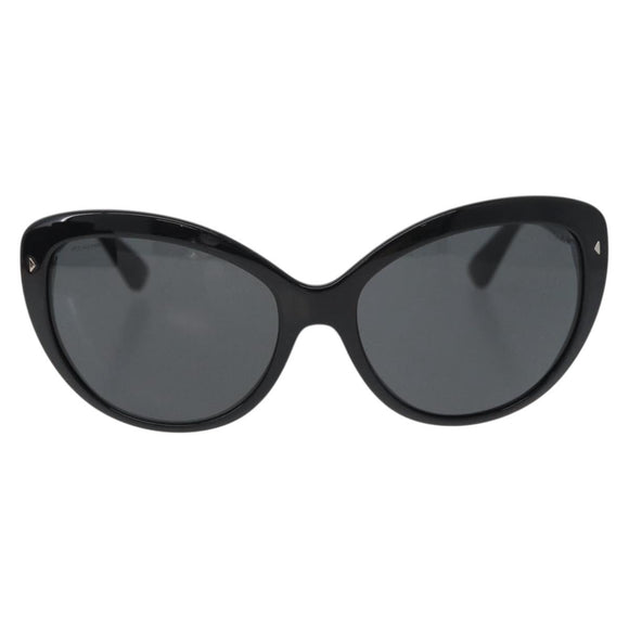 PRADA Sunglasses plastic Black Auth BA12474A