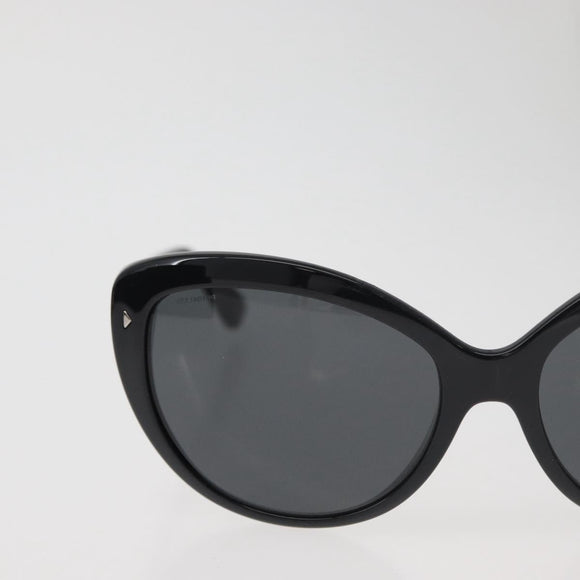 PRADA Sunglasses plastic Black Auth BA12474A