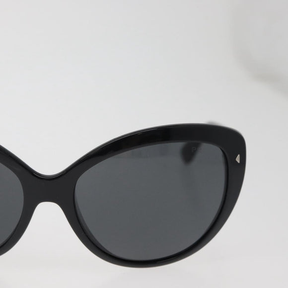 PRADA Sunglasses plastic Black Auth BA12474A