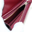 GUCCI GG Supreme Bifold Wallet PVC Beige Gold 818767 Auth BA12475M-20