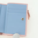 GUCCI Bifold Wallet Leather Pink Gold 790063 Auth BA12476M-19