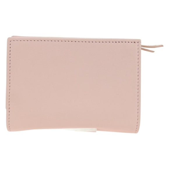 GUCCI Bifold Wallet Leather Pink Gold 790063 Auth BA12476M