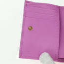 GUCCI GG Canvas Bifold Portemonnee Roze Goud 783121 Auth BA12478M-18