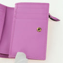 GUCCI GG Canvas Bifold Portemonnee Roze Goud 783121 Auth BA12478M-19