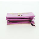 GUCCI GG Canvas Bifold Portemonnee Roze Goud 783121 Auth BA12478M-5