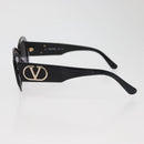 VALENTINO Sunglasses plastic Black Auth BA12481A-8