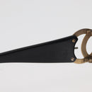 CHANEL Sunglasses plastic Black CC Auth BA12482-12