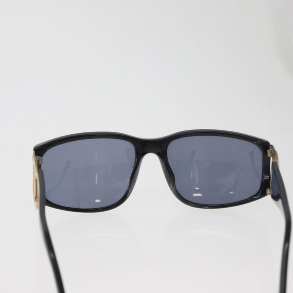 CHANEL Sunglasses plastic Black CC Auth BA12482