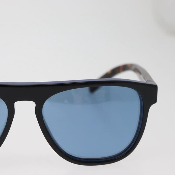 LOUIS VUITTON Tortoise Pattern Sunglasses plastic Blue LV Auth BA12483A