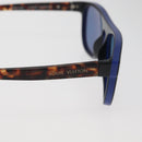 LOUIS VUITTON Tortoise Pattern Sunglasses plastic Blue LV Auth BA12483A-14