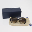 LOUIS VUITTON Sunglasses metal Brown LV Auth BA12484A-12
