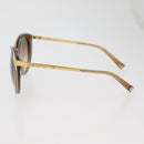 LOUIS VUITTON Sunglasses metal Brown LV Auth BA12484A-7