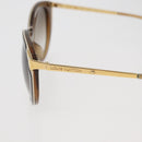 LOUIS VUITTON Sunglasses metal Brown LV Auth BA12484A-8