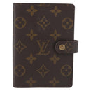 LOUIS VUITTON Monogram Agenda PM Day Planner Cover R20005 LV Auth BA12488-13