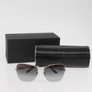 BVLGARI Sunglasses metal Brown Auth BA12489A-12