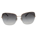 BVLGARI Sunglasses metal Brown Auth BA12489A-13
