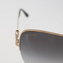 BVLGARI Sunglasses metal Brown Auth BA12489A-5