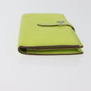 HERMES Bearn Soufflet Wallet Leather Green Auth BA12491A-4