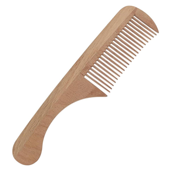 FENDI Pecan Canvas Comb Hout Bruin Auth BA12492A
