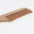 FENDI Pecan Canvas Comb Hout Bruin Auth BA12492A-5
