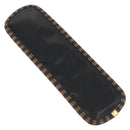 FENDI Pecan Canvas Comb Hout Bruin Auth BA12492A-7