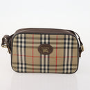 Burberrys Burberry Nova Check Shoulder Bag Canvas 2 Set Beige Auth BA12494-10
