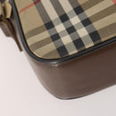 Burberrys Burberry Nova Check Shoulder Bag Canvas 2 Set Beige Auth BA12494-16