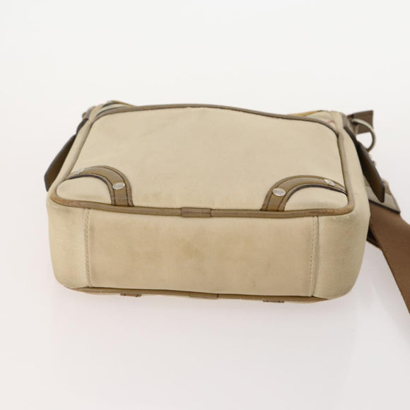 Burberrys Burberry Nova Check Shoulder Bag Canvas 2 Set Beige Auth BA12494