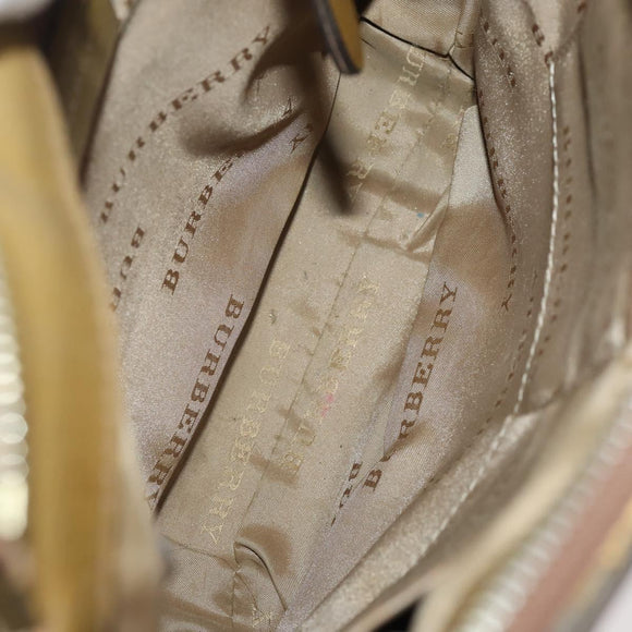Burberrys Burberry Nova Check Shoulder Bag Canvas 2 Set Beige Auth BA12494