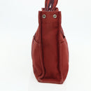 HERMES Fourre Tout Hand Bag Cotton 2 Set Red Green Auth BA12496-4