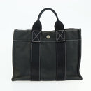 HERMES Fourre Tout Hand Bag Cotton 2 Set Red Green Auth BA12496-8