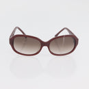 Chloe Sunglasses plastic 2 Set Brown Bordeaux Auth BA12498-10