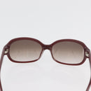 Chloe Sunglasses plastic 2 Set Brown Bordeaux Auth BA12498-11