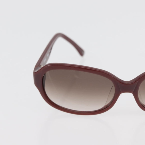 Chloe Sunglasses plastic 2 Set Brown Bordeaux Auth BA12498
