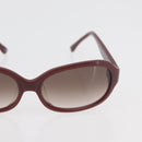 Chloe Sunglasses plastic 2 Set Brown Bordeaux Auth BA12498-13