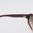 Chloe Sunglasses plastic 2 Set Brown Bordeaux Auth BA12498-17