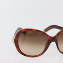 Chloe Sunglasses plastic 2 Set Brown Bordeaux Auth BA12498-4