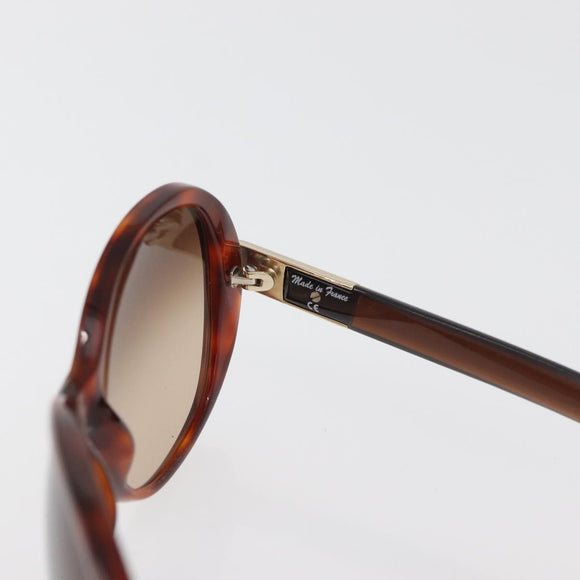 Chloe Sunglasses plastic 2 Set Brown Bordeaux Auth BA12498