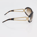 Jimmy Choo Sunglasses plastic 2 Set Brown Black Auth BA12499-15