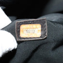 CHANEL Shoulder Bag Caviar Skin Black Silver CC Auth BA125-11