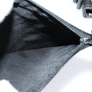 CHANEL Shoulder Bag Caviar Skin Black Silver CC Auth BA125-24