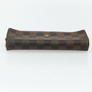 LOUIS VUITTON Damier Ebene Damier Azur Wallet 4 Set Multicolor LV Auth BA12500-11