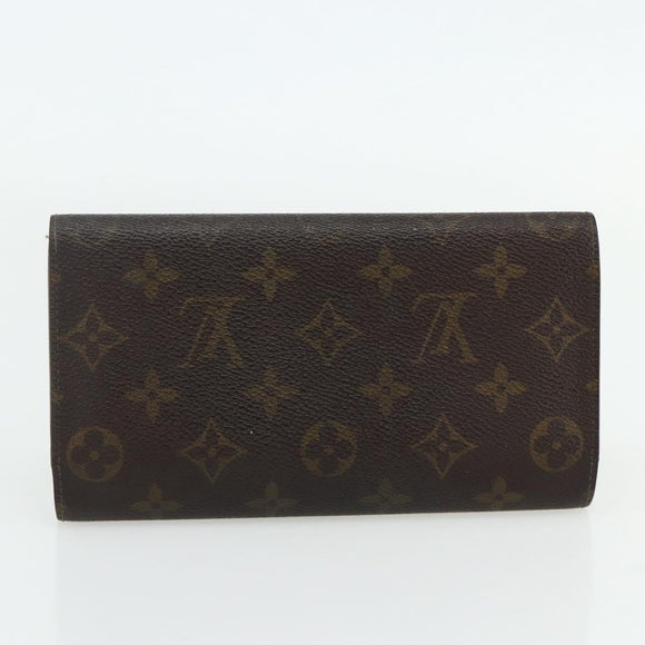 LOUIS VUITTON Damier Ebene Damier Azur Wallet 4 Set Multicolor LV Auth BA12500