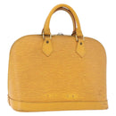 LOUIS VUITTON Epi Alma Hand Bag Yellow M52149 LV Auth BA12501-1