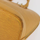LOUIS VUITTON Epi Alma Hand Bag Yellow M52149 LV Auth BA12501-12