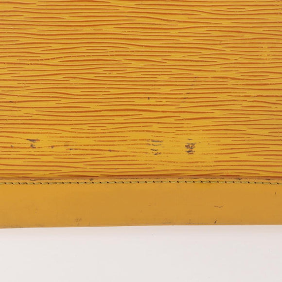 LOUIS VUITTON Epi Alma Hand Bag Yellow M52149 LV Auth BA12501