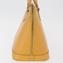 LOUIS VUITTON Epi Alma Hand Bag Yellow M52149 LV Auth BA12501-6