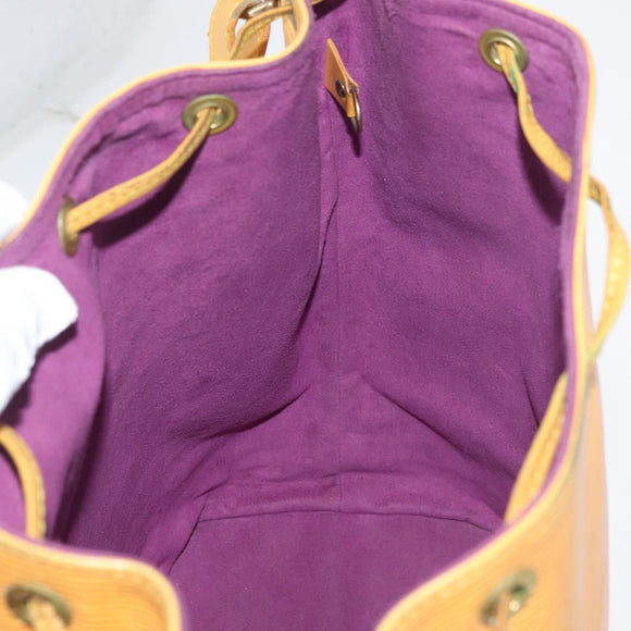 LOUIS VUITTON Epi Noe Shoulder Bag Tassili Yellow M44009 LV Auth BA12503