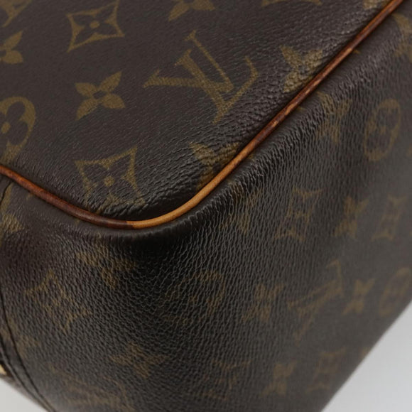 LOUIS VUITTON Monogram Deauville Hand Bag M47270 LV Auth BA12506