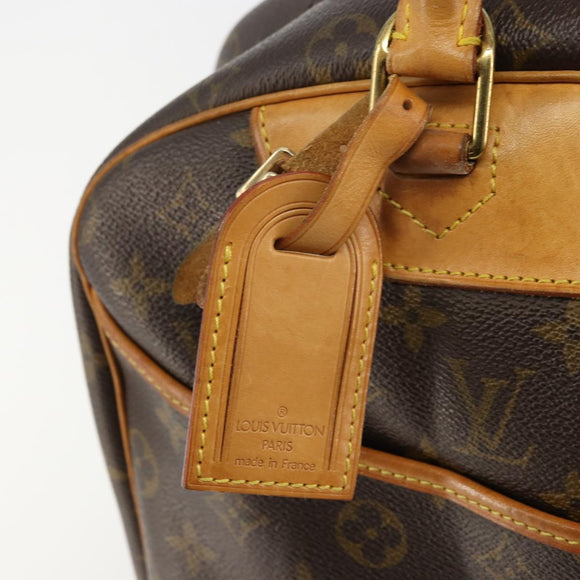 LOUIS VUITTON Monogram Deauville Hand Bag M47270 LV Auth BA12506